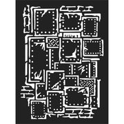 Steampunk Stencil - Stamperia KSAT03